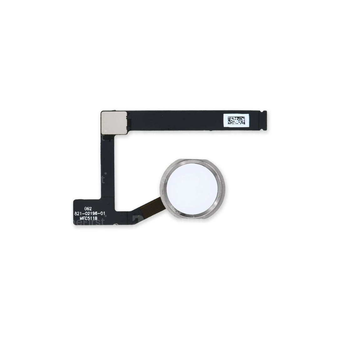 Apple iPad Mini 5 - Home Button with Flex White