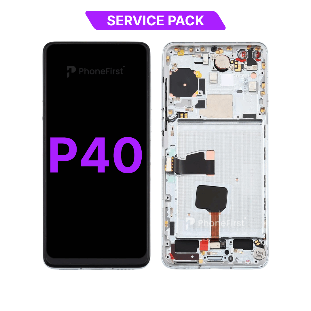 Huawei P40 LCD (W/F) Service Pack White