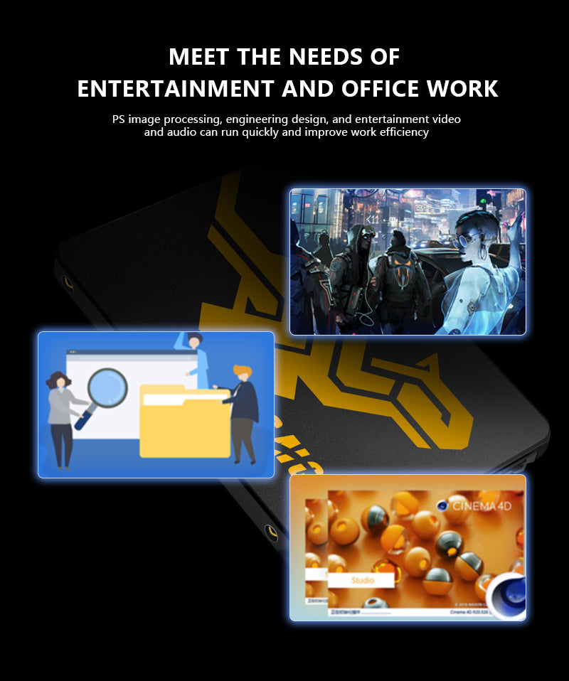 2.5" SSD 128GB SATA III 6GB/S