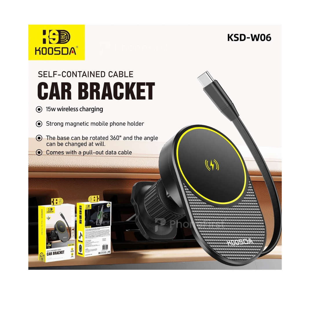 Koosda KSD-W06 Wireless Charging Car Holder 15W