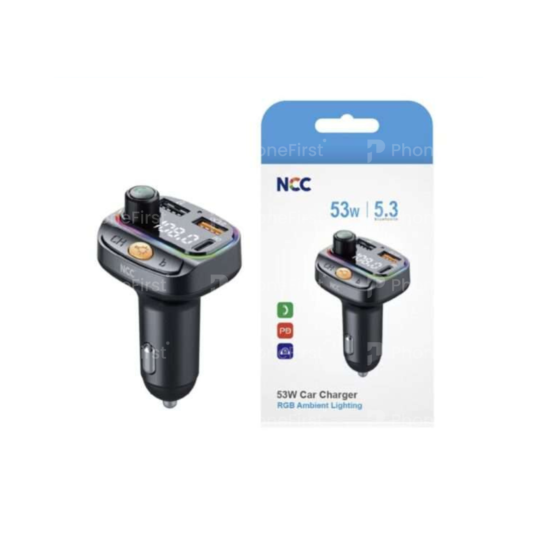NCC Car Charger + FM Transmitter R20 53W