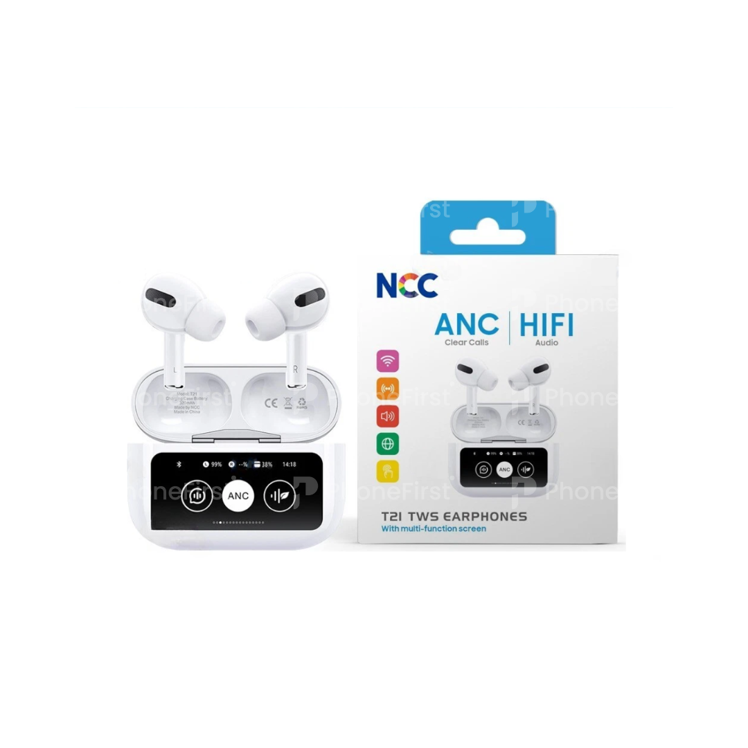 NCC S66 TWS Earphones White 400 HiFi