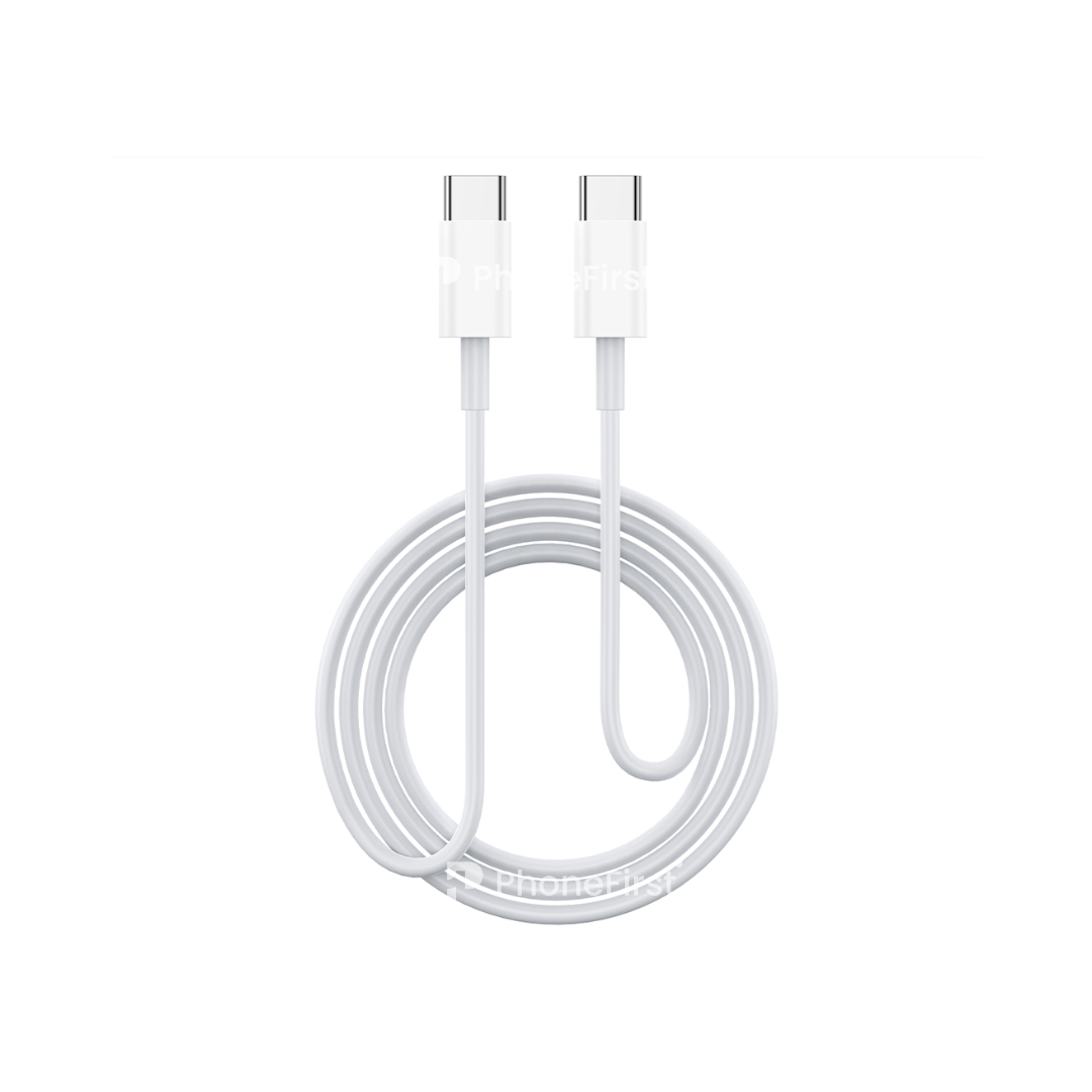 NCC USB-C to USB-C Cable 60W 2M Nylon White/Gray
