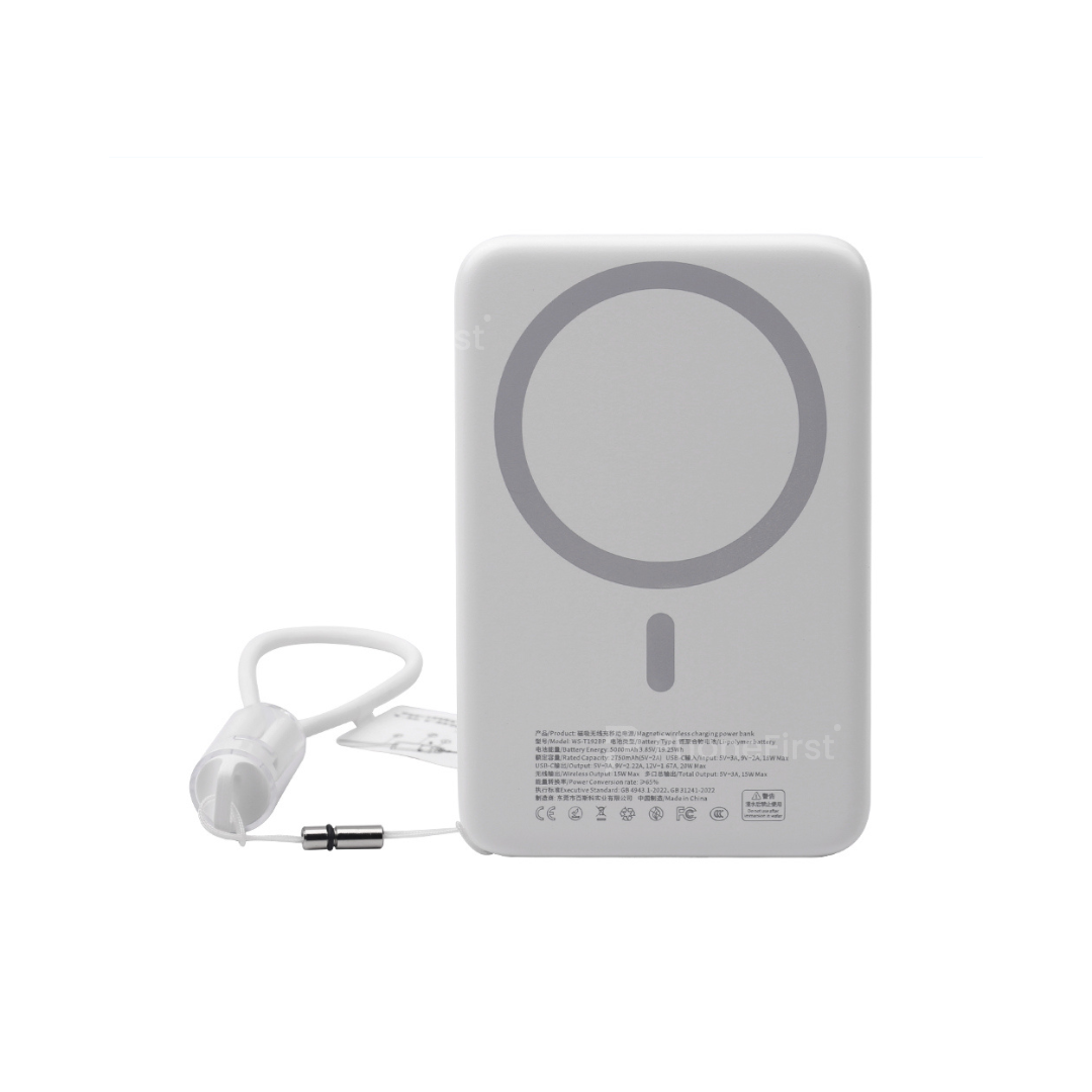 NCC WS-T192BP Wireless Power Bank 5000mAh White