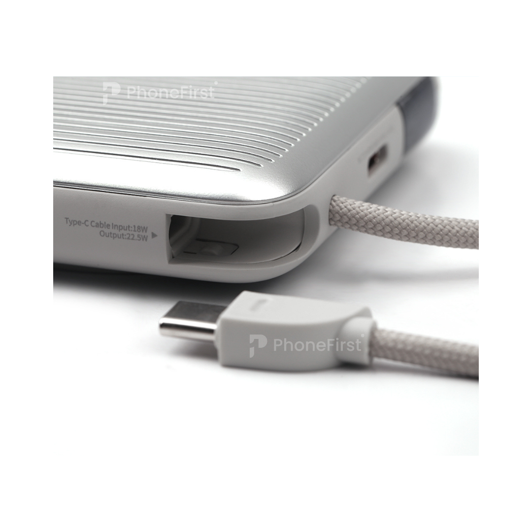 NCC WW-T185BLF Wireless Power Bank 10000mAh Light Gray