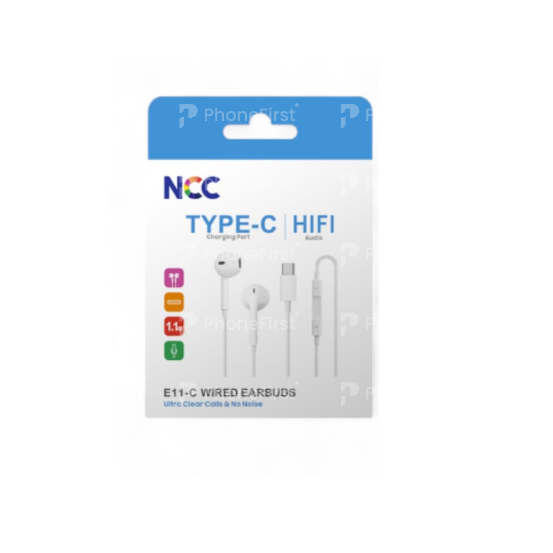 NCC Wired Earphones USB-C E11-C