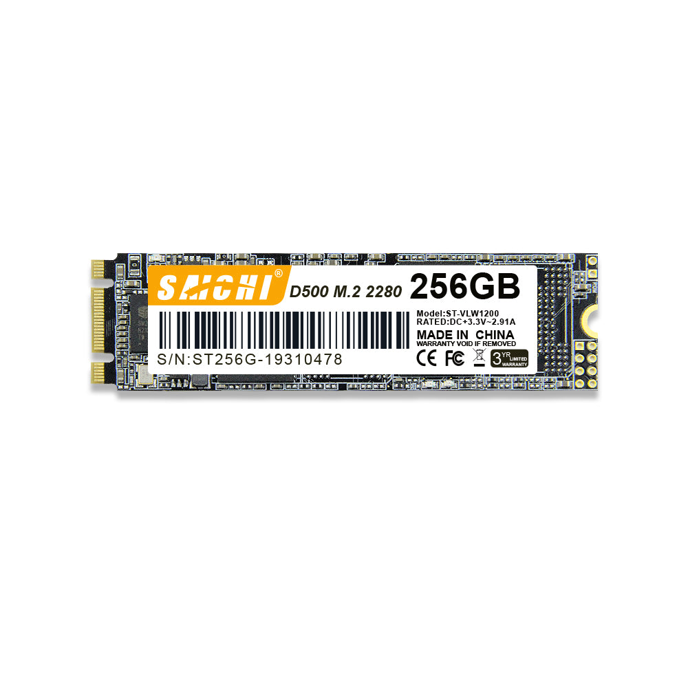 M.2 2280 SATA SSD 256GB