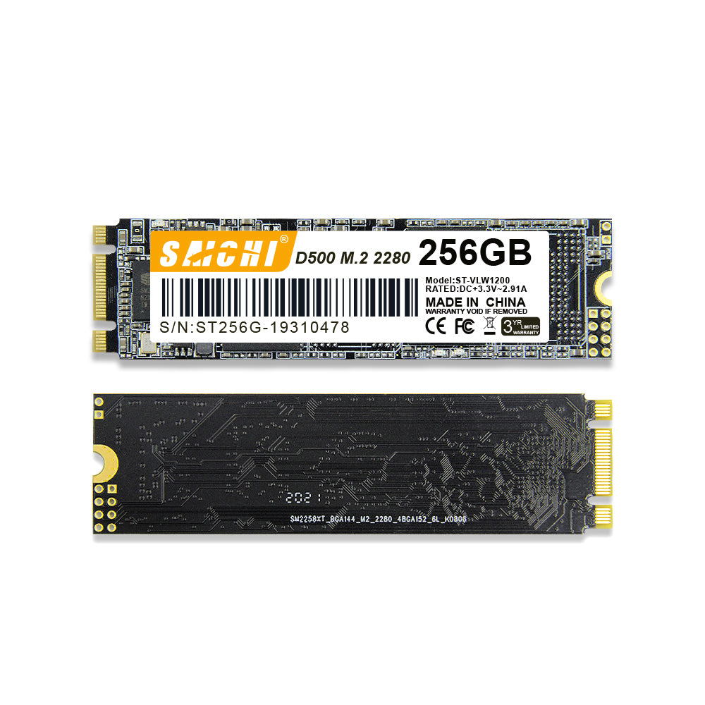 M.2 2280 SATA SSD 256GB
