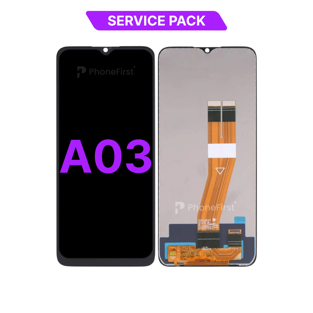 Samsung A03 A035F LCD (N/F) Service Pack (Non EU Version) Shorter LCD