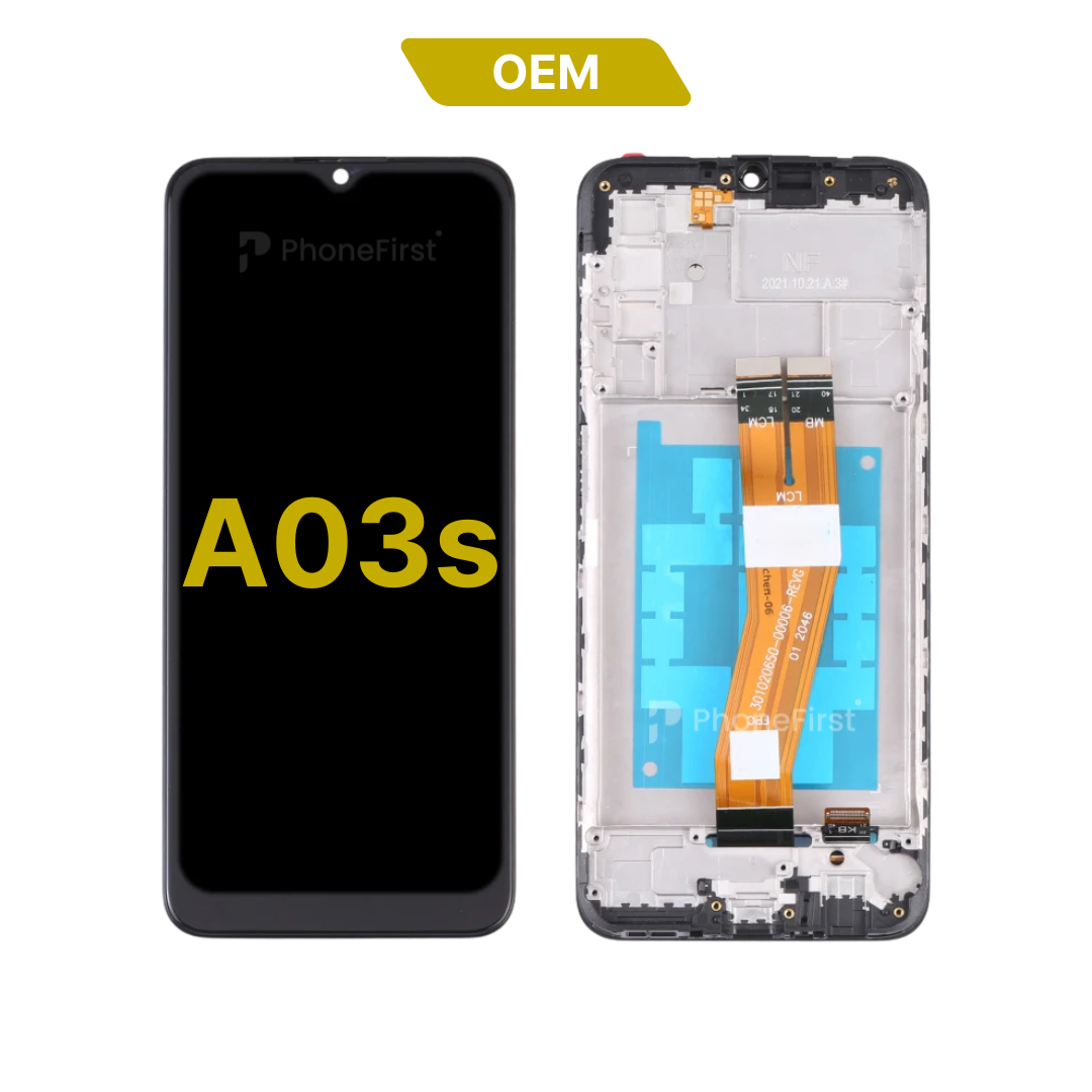Samsung A03s A037G LCD (W/F) OEM (EU Vesion) Longer LCD