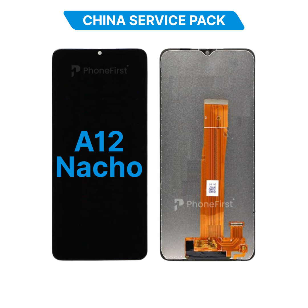 Samsung A12 NACHO A127 LCD (N/F) China Service Pack
