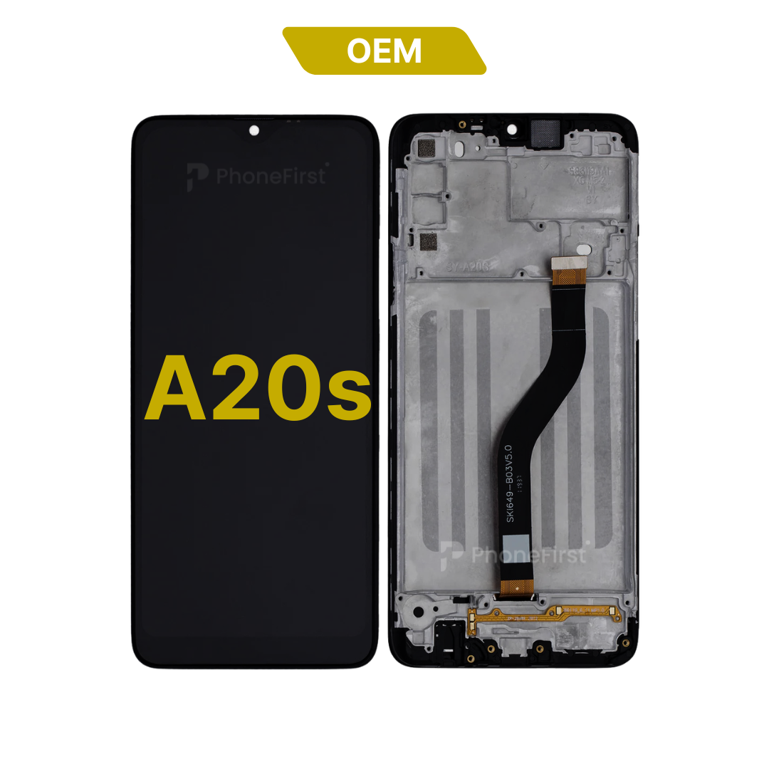 Samsung A20s A207 LCD (W/F) OEM