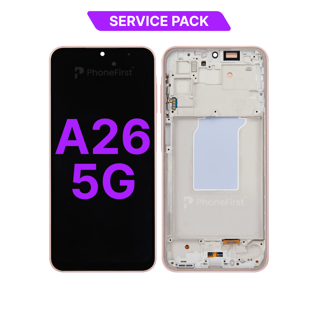 Samsung A26 5G A266 LCD (W/F) Service Pack Peach