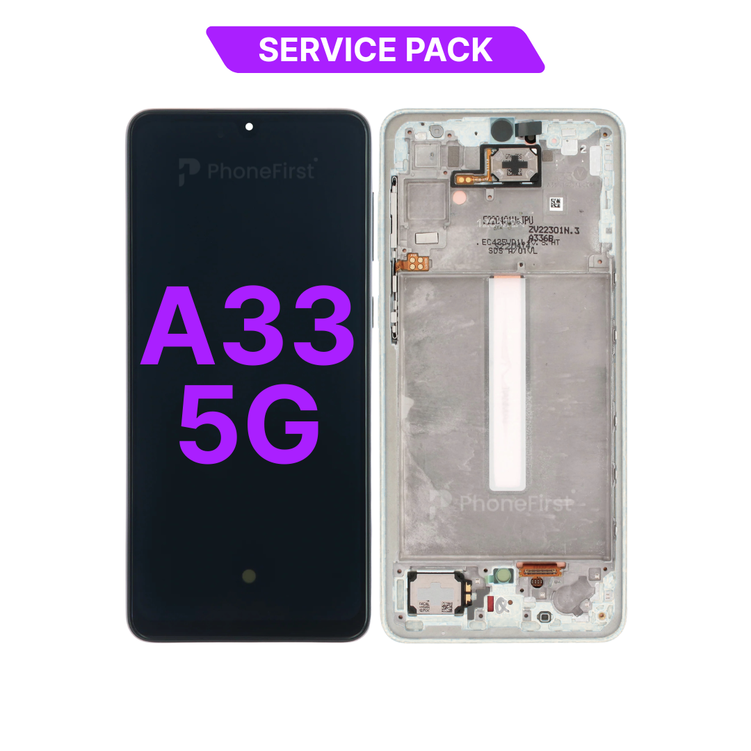 Samsung A33 5G A336 LCD (W/F) Service Pack White