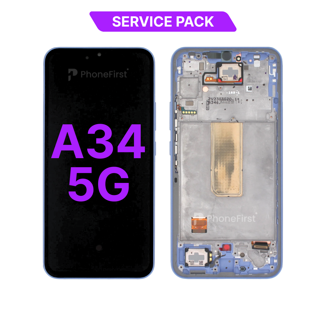 Samsung A34 5G A346 LCD (W/F) Service Pack Violet