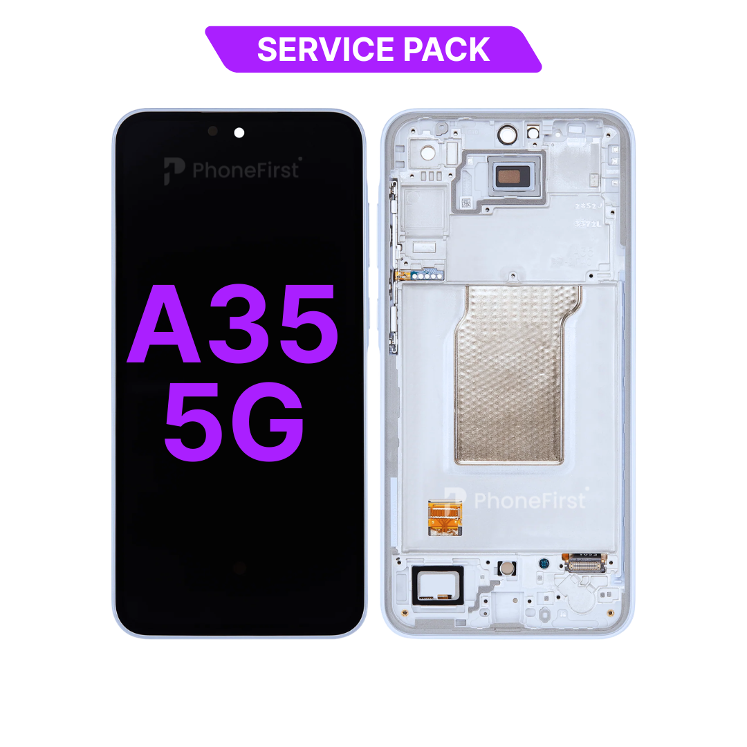 Samsung A35 5G A356 LCD (W/F) Service Pack Awesome Iceblue