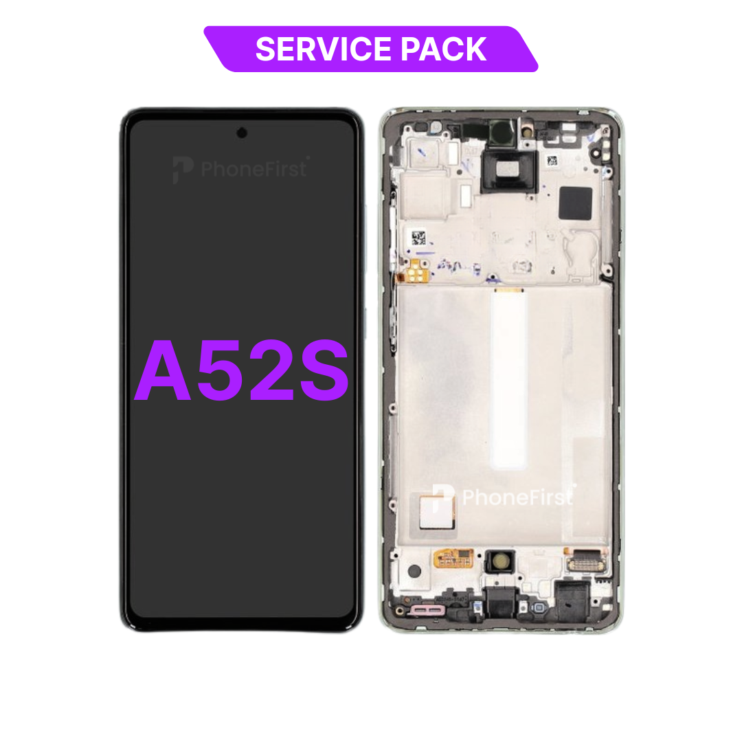 Samsung A52S A528 LCD (W/F) Service Pack Green/ Mint