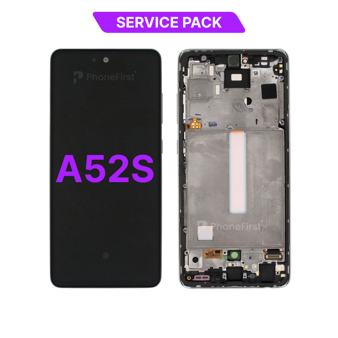 Samsung A52S A528 LCD (W/F) Service Pack White
