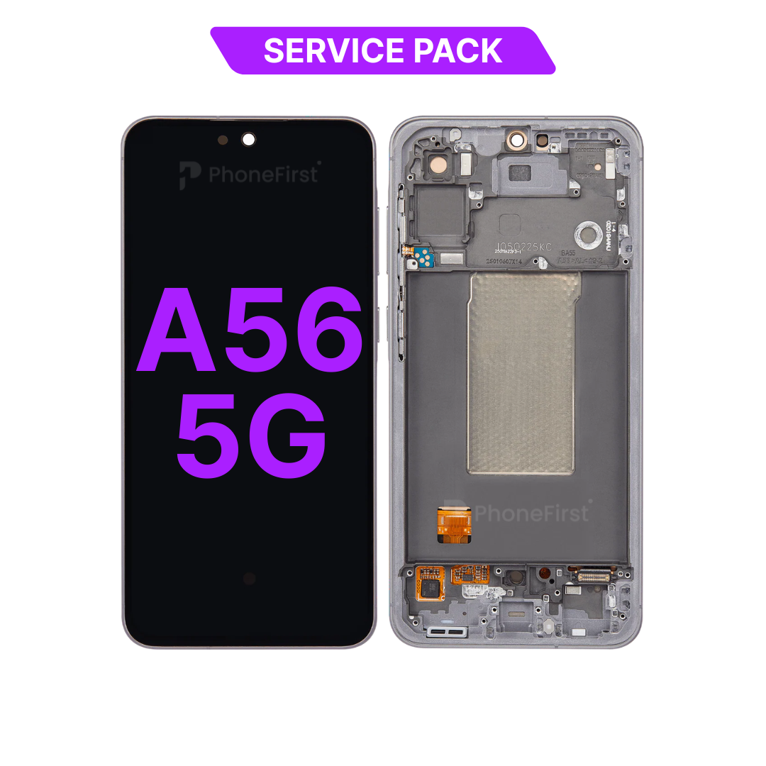 Samsung A56 5G A566 LCD (W/F) Service Pack Graphite