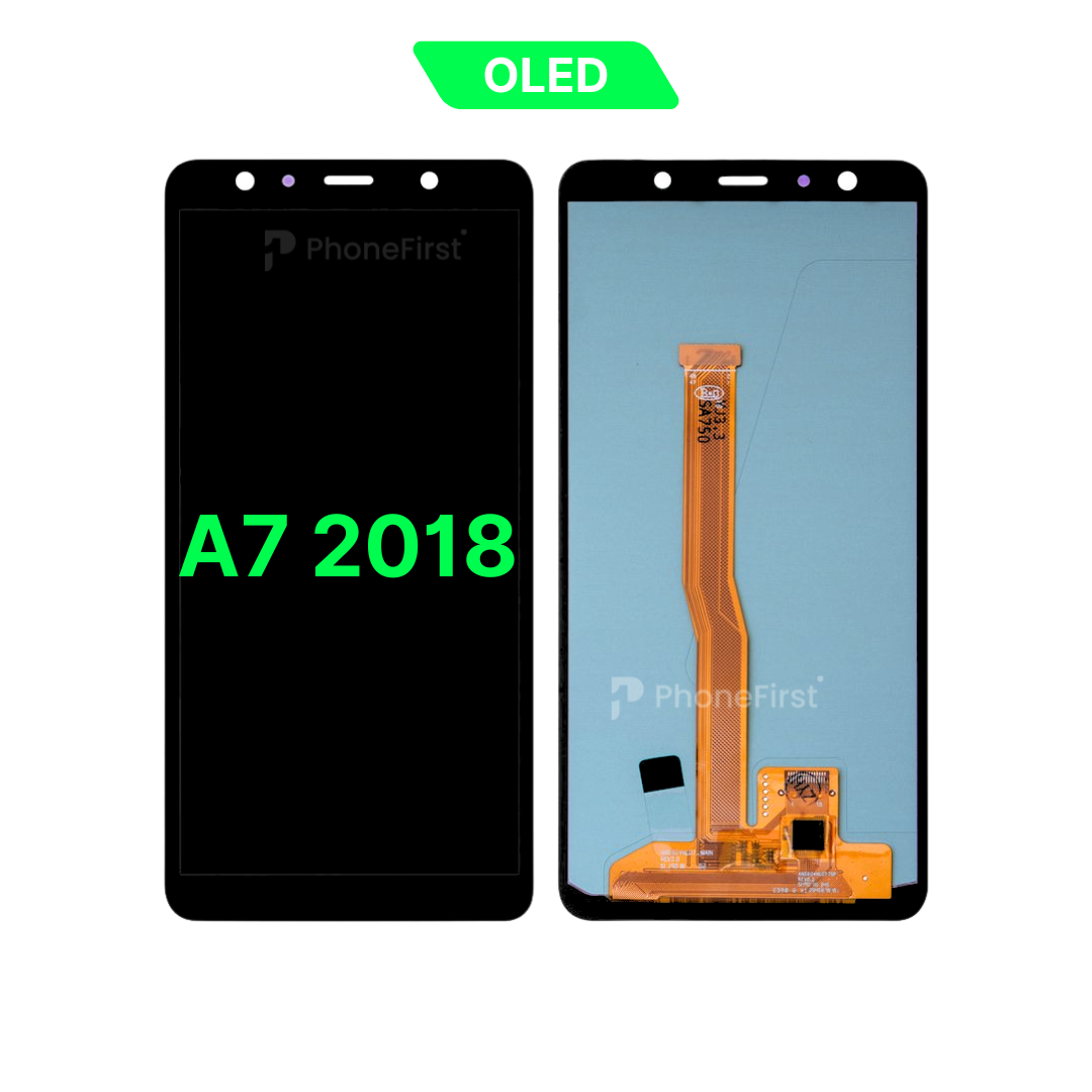 Samsung A7 2018 A750 LCD (N/F) OLED Black