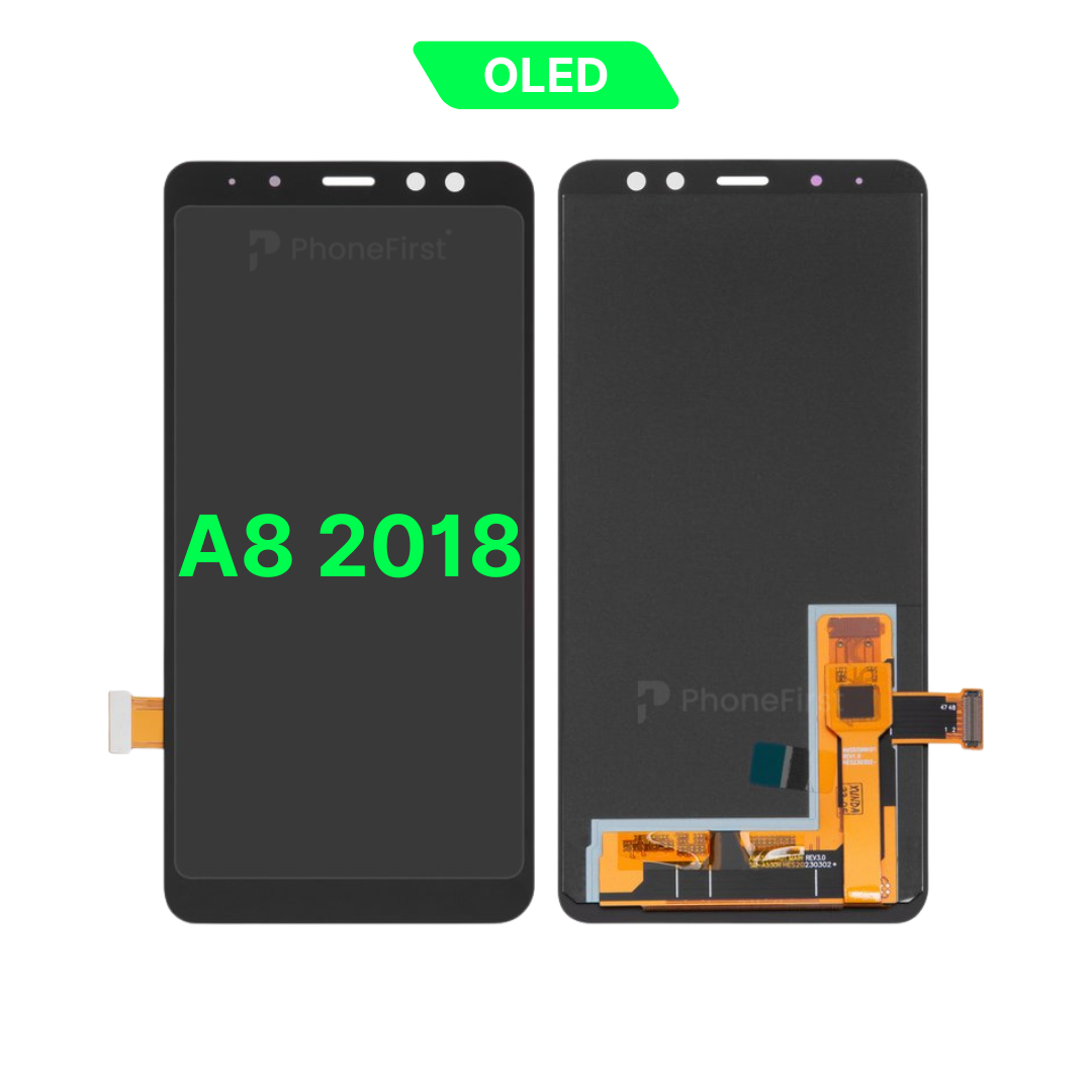 Samsung A8 2018 A530 LCD (N/F) OLED Black