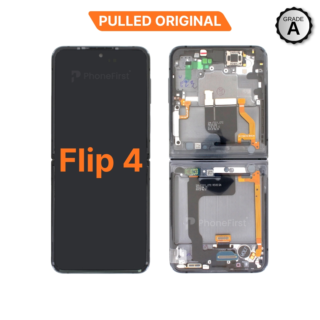 Samsung Flip 4 F721 LCD (W/F) Pulled Original Grade A Inner Graphite