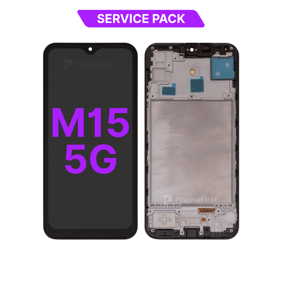 Samsung M15 5G M156 LCD (W/F) Service Pack Black