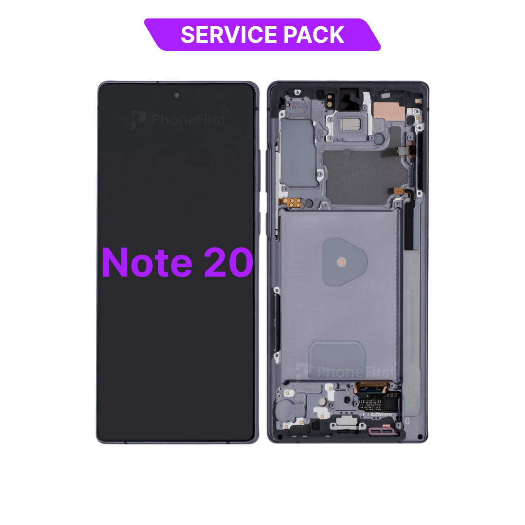 Samsung Note 20 N980 LCD (W/F) Service Pack Gray