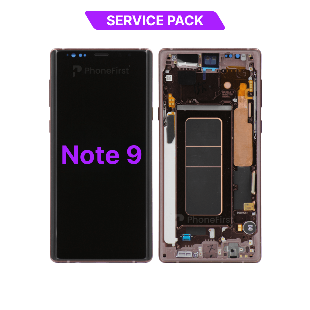 Samsung Note 9 N960 LCD (W/F) Service Pack Metallic Copper