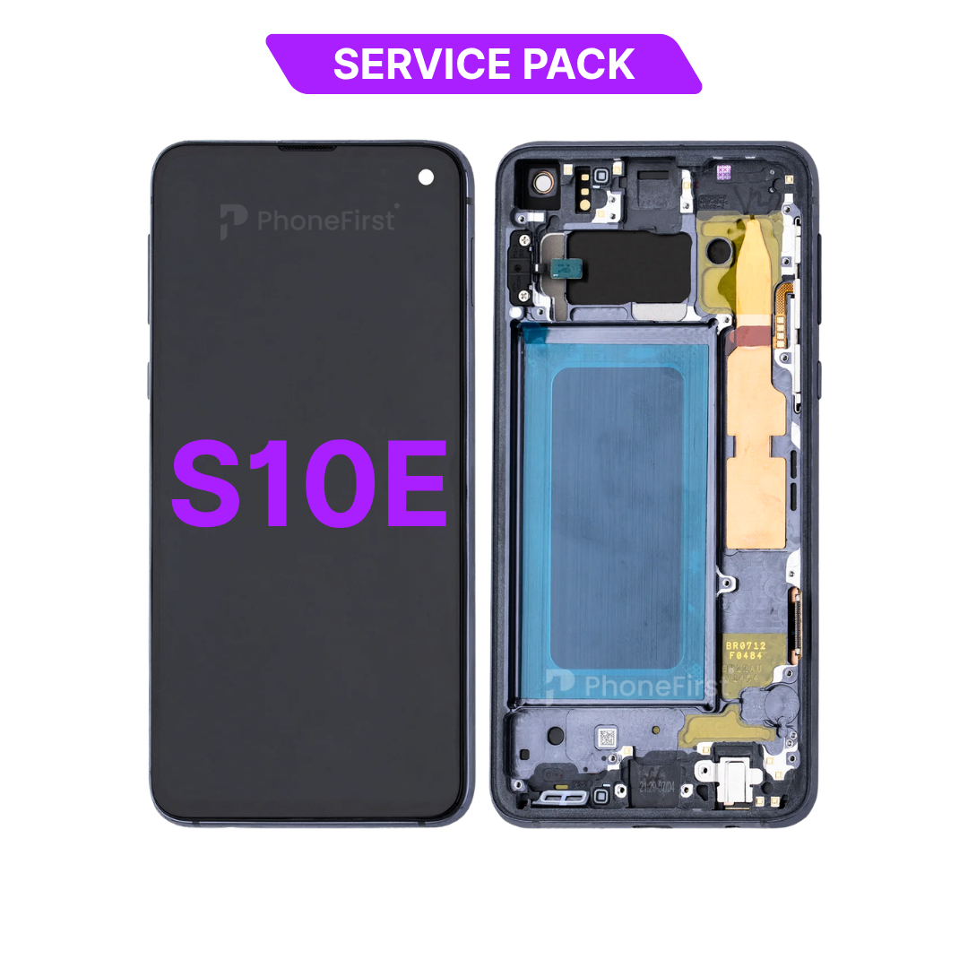 Samsung S10E G970 LCD (W/F) Service Pack Black