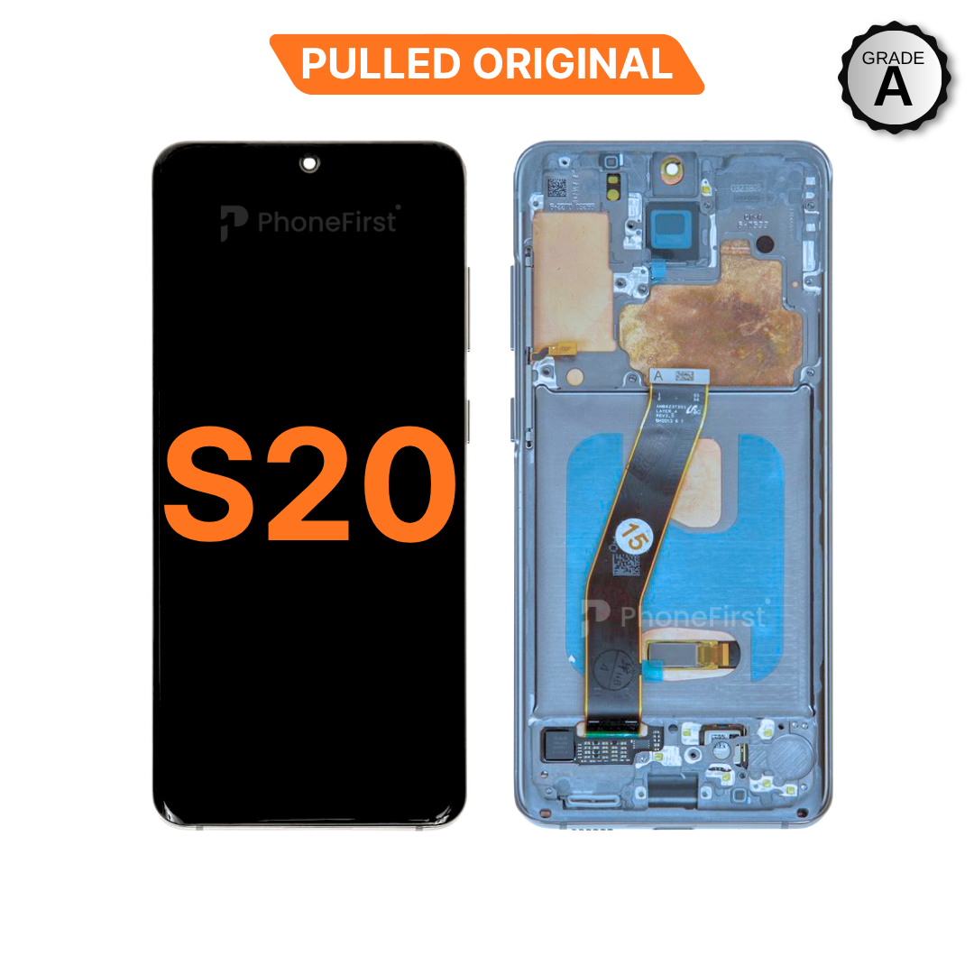 Samsung S20 G980 LCD (W/F) Pulled Original Grade A Cloud Blue