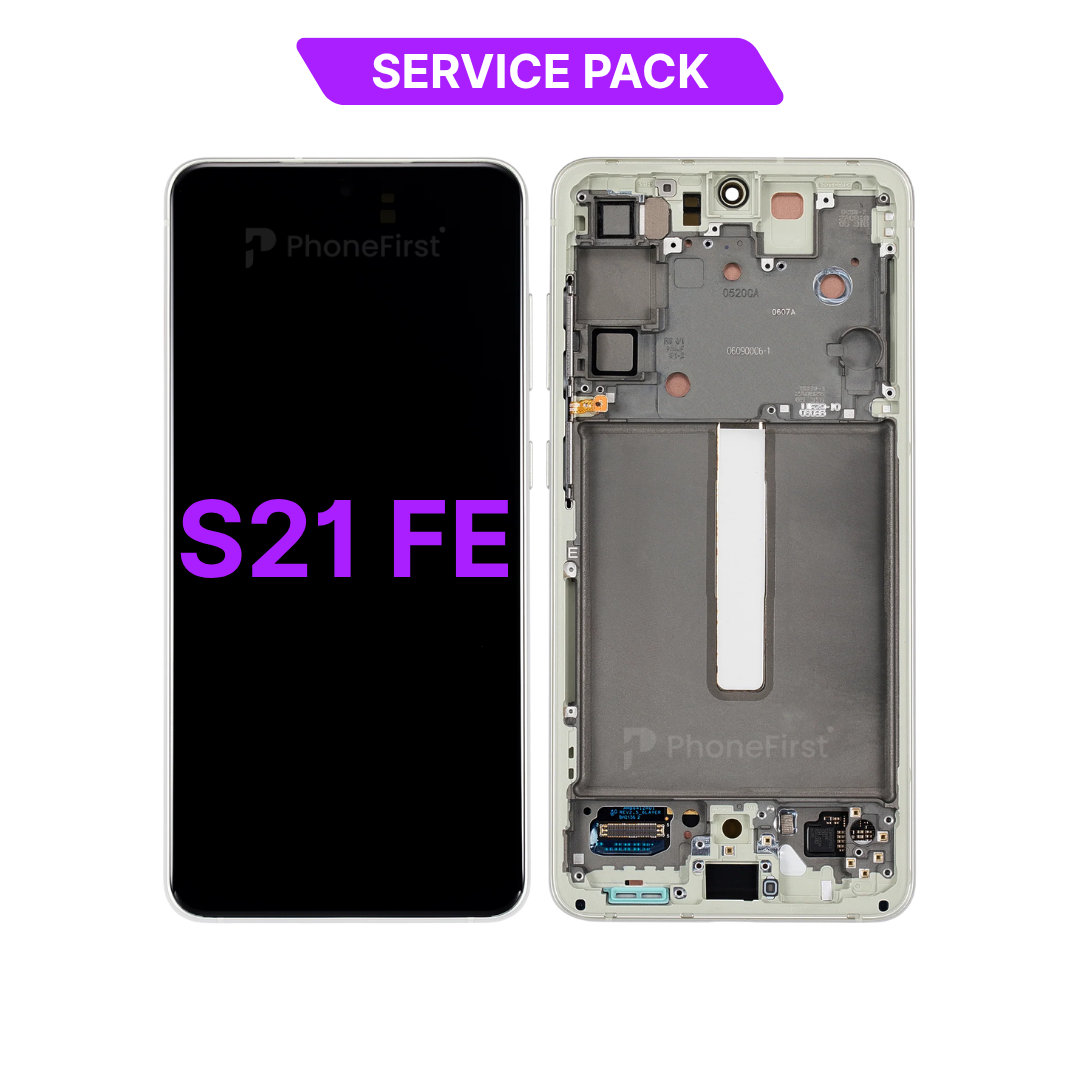 Samsung S21 FE G990 LCD (W/F) Service Pack Green
