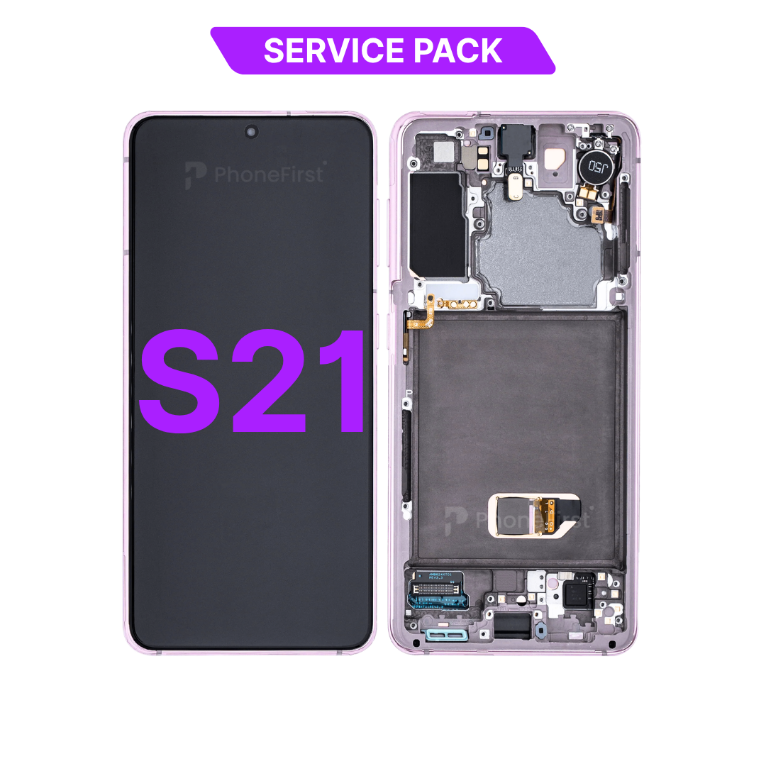 Samsung S21 G991 LCD (W/F) Service Pack Violet
