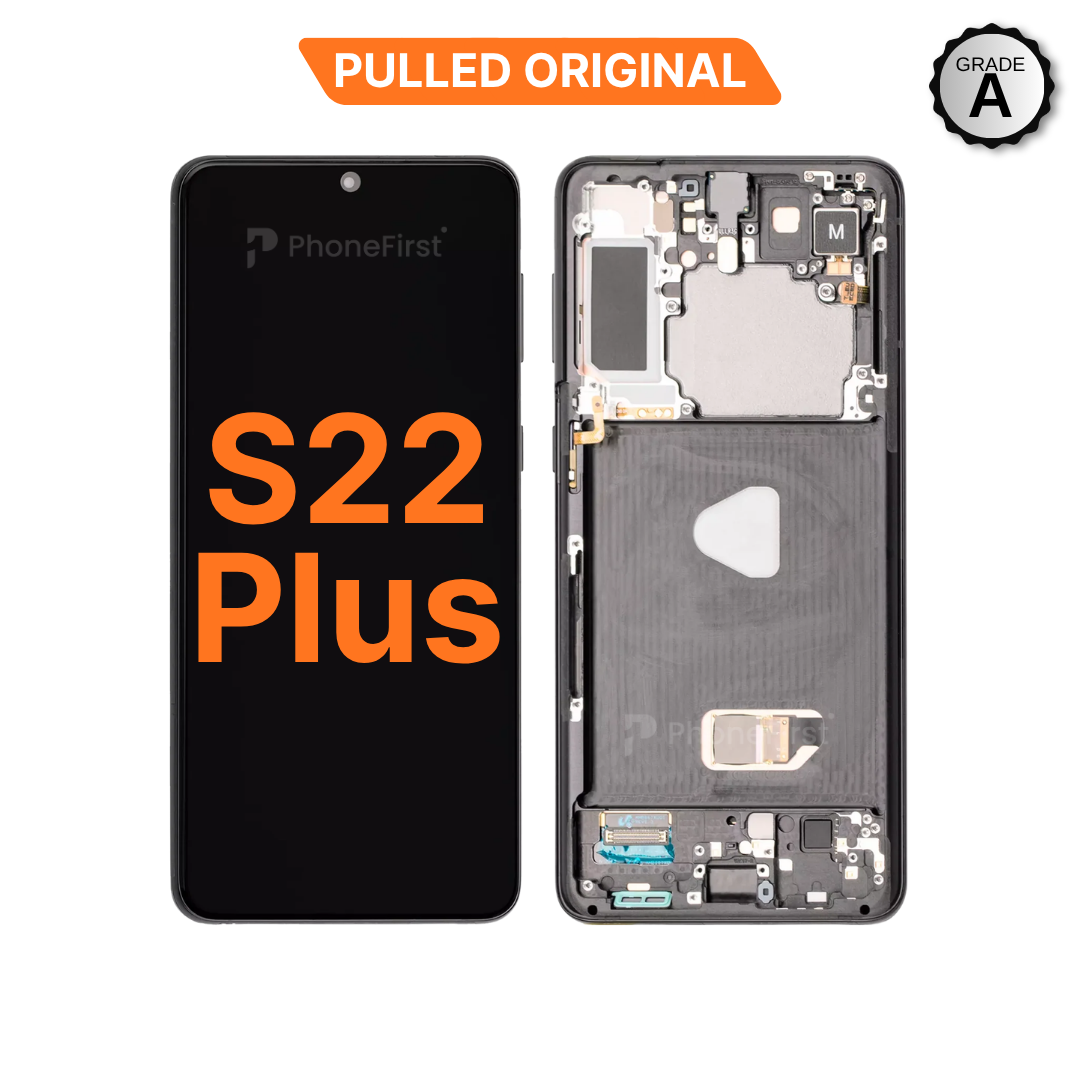 Samsung S22 Plus S906 LCD (W/F) Pulled Original Grade A Black