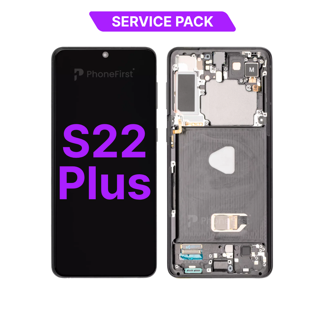 Samsung S22 Plus S906 LCD (W/F) Service Pack Black