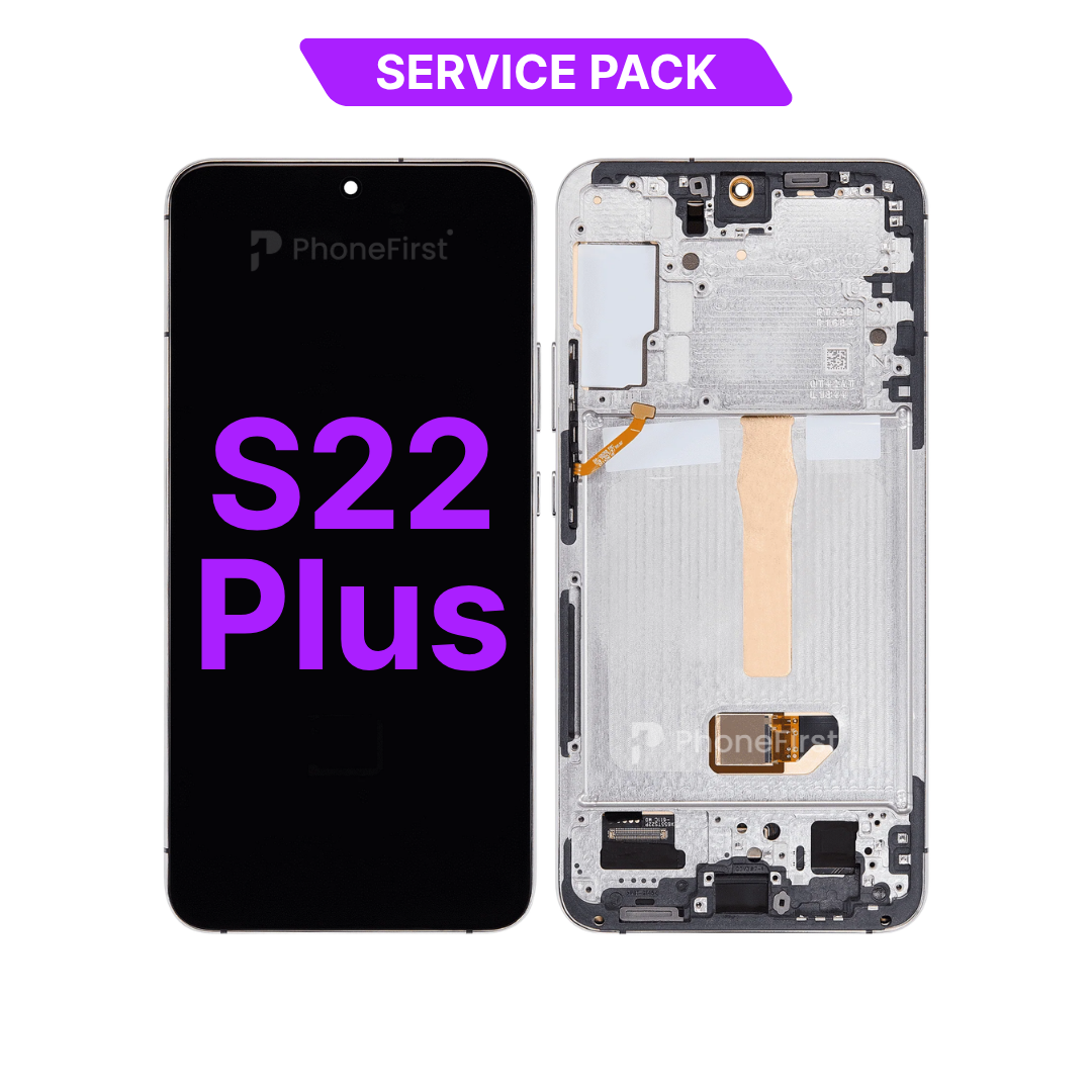 Samsung S22 Plus S906 LCD (W/F) Service Pack White