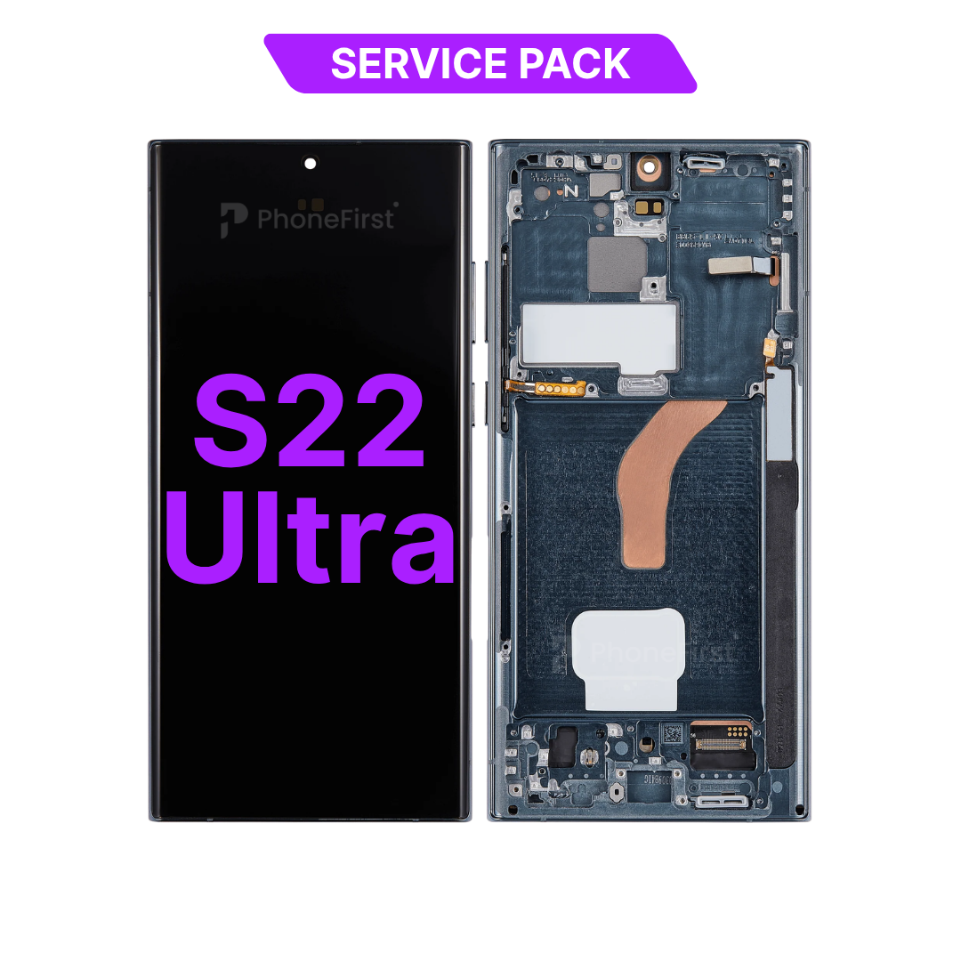 Samsung S22 Ultra S908 LCD (W/F) Service Pack Green