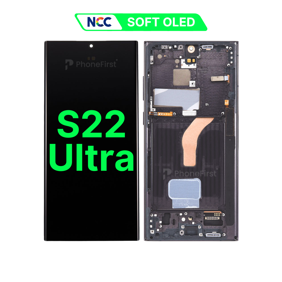 Samsung S22 Ultra S908 LCD (W/F) Soft OLED Black
