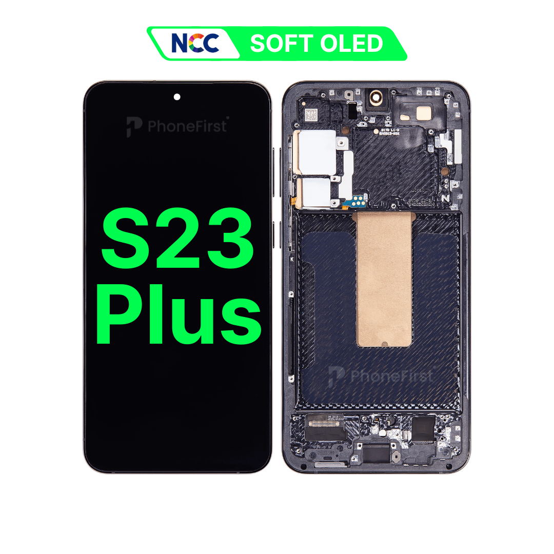 Samsung S23 Plus S916 LCD (W/F) Soft OLED Black