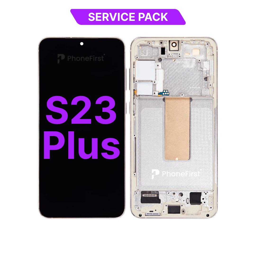 Samsung S23 Plus S916 LCD (W/F) Service Pack Lime/Light Green