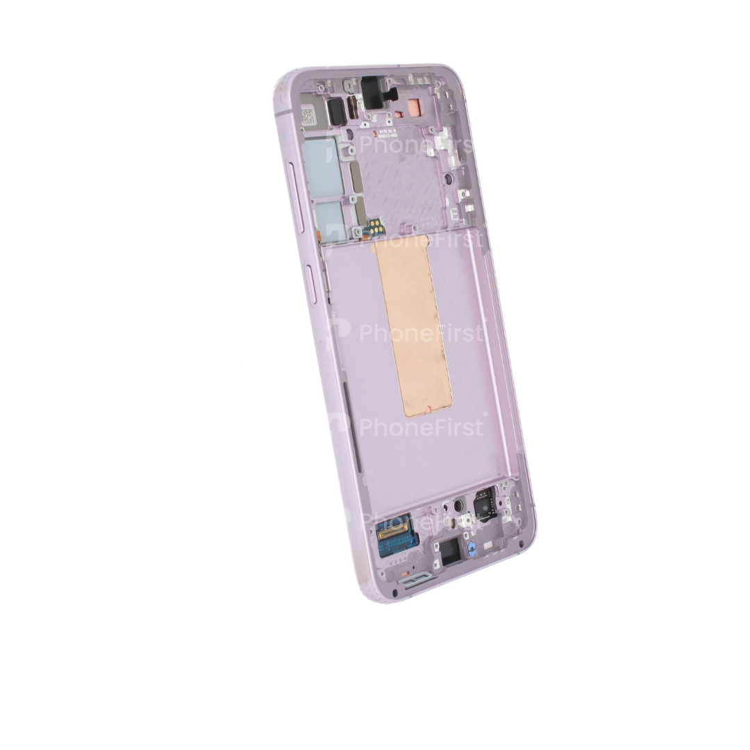 Samsung S23 S911 LCD (W/F) Service Pack Lavender / Pink