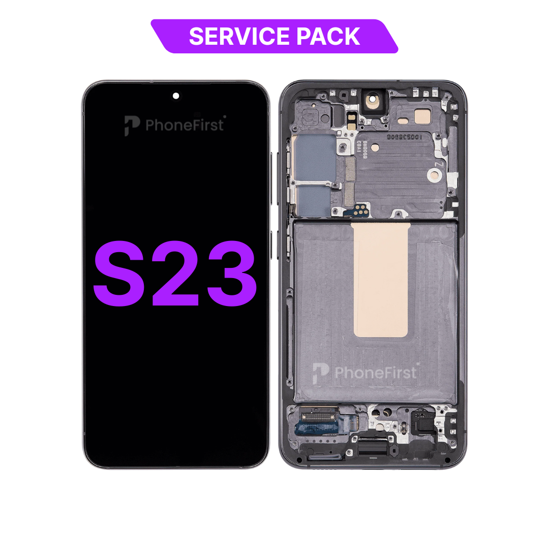 Samsung S23 S911 LCD (W/F) Service Pack Green