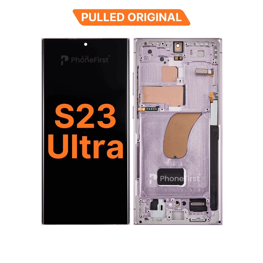 Samsung S23 Ultra S918 LCD (W/F) Pulled Original (14 Days) Lavender