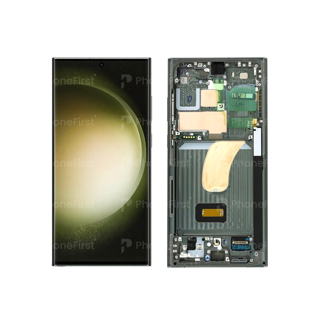 Samsung S23 Ultra S918 LCD (W/F) Service Pack Green