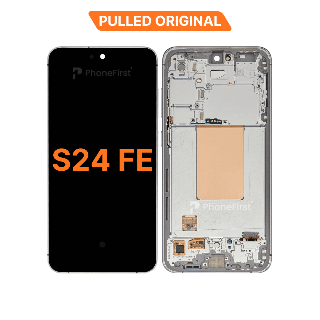 Samsung S24 FE S721 LCD (W/F) Pulled Original (14 Days) Silver