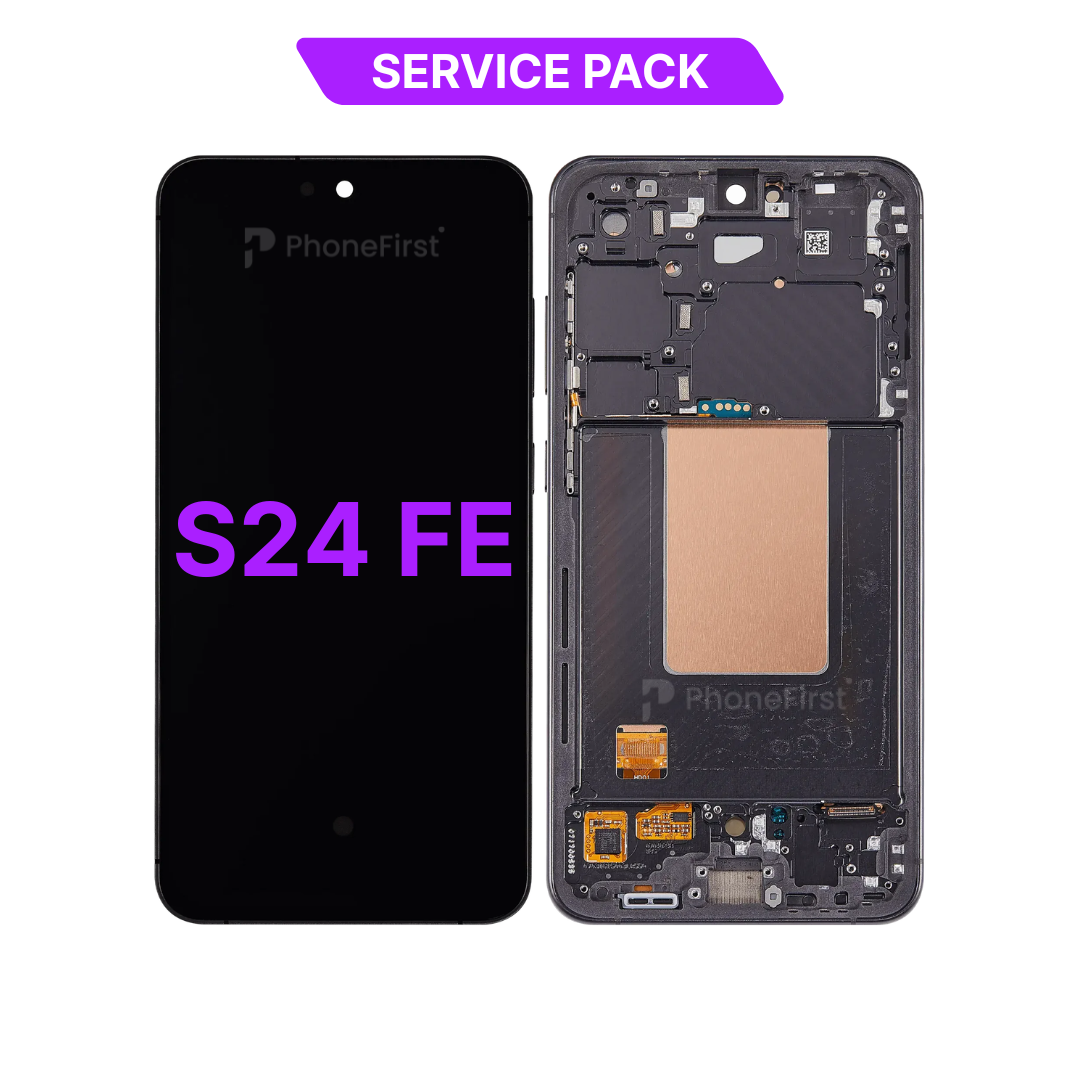 Samsung S24 FE S721 LCD (W/F) Service Pack Graphite