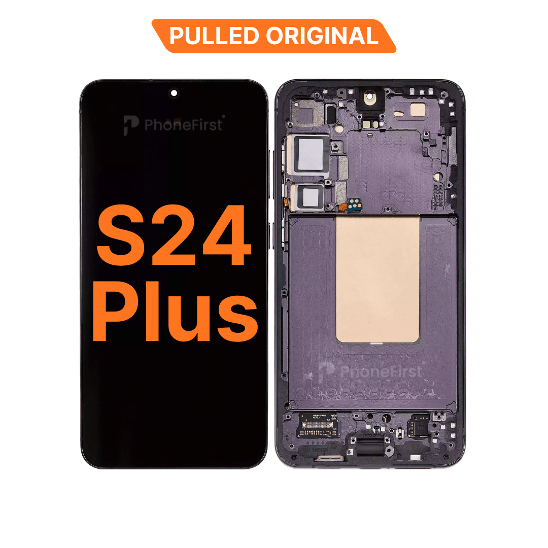 Samsung S24 Plus S926 LCD (W/F) Pulled Original (14 Days) Black