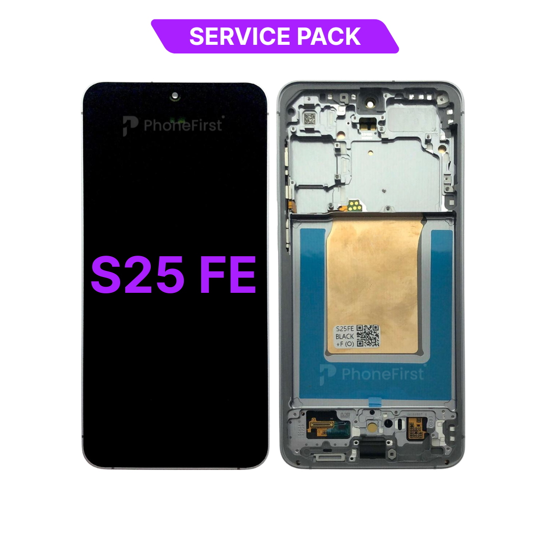 Samsung S25 FE S731 LCD (W/F) Service Pack Black