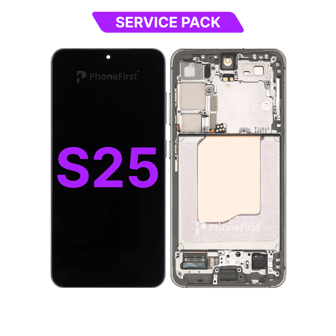 Samsung S25 S931 LCD (W/F) Service Pack Silver Shadow