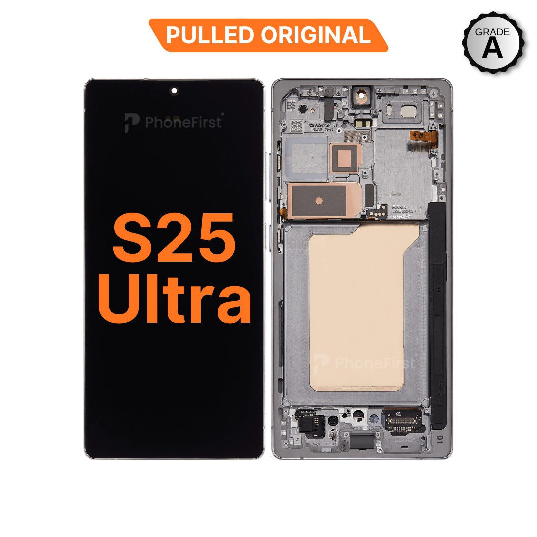 Samsung S25 Ultra S938 LCD (W/F) Pulled Original Grade A Titanium